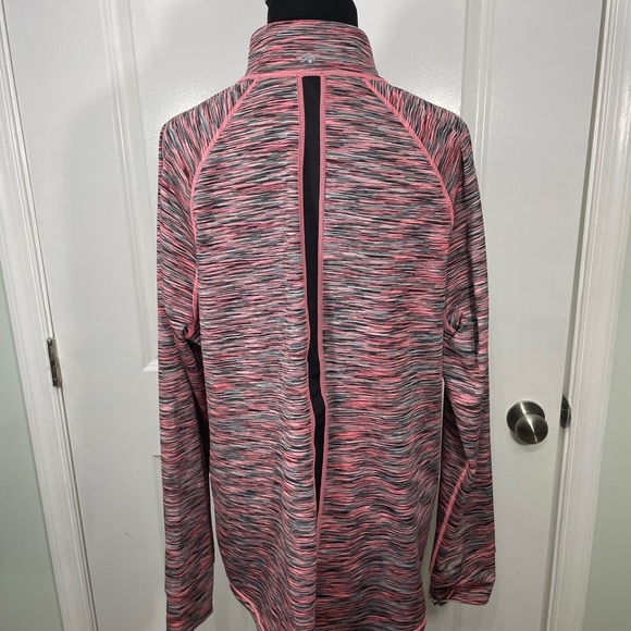 Ideology Fitness Pink and Gray Zip-Up Athletic Jacket CB-70 - Picture 7 of 9